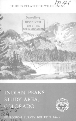 Indian Peaks Study Area, Do