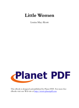 Little Women by Louisa May Alcott