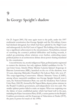 In George Speight's Shadow