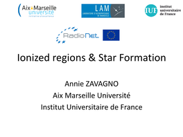 Ionized Regions & Star Formation