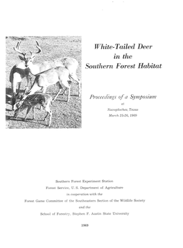 Tailed Deer in the Southern