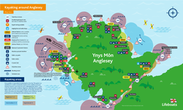 Kayaking Around Anglesey Map Key