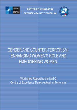 Gender and Counter-Terrorism: Enhancing Women's Role And