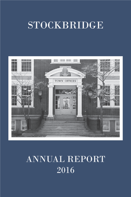 ANNUAL REPORT 2016 Announcements