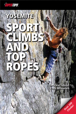 Yosemite Sport Climbs and Top Ropes Osemite Sport Climbs And