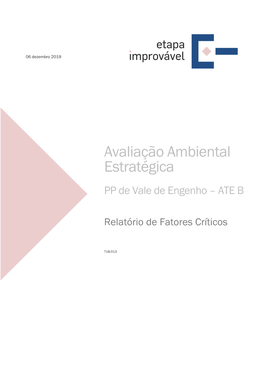 Avaliação Ambiental Estratégica