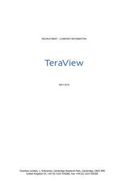 Teraview Recruitment Company Information