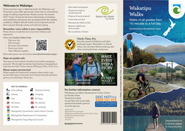 Wakatipu Walks Brochure