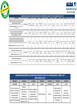 Harmonogram Odbioru Odpadów Kębłowice, Krzeptów 2016 +