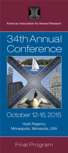 34Th Annual Conference