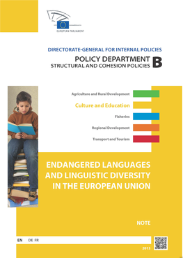 Endangered Languages and Linguistic Diversity in the European Union