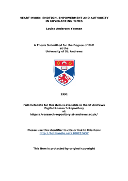 Louise Yeoman Phd Thesis.Pdf