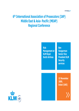 Pacific (MEAP) Regional Conference