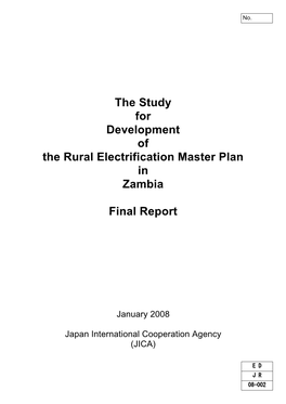 REMP for Zambia Final Report 01