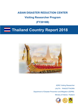 Thailand Country Report 2018