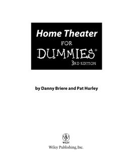 Home Theater for Dummies (ISBN