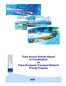 Third Annual Activity Report of Coordinators on Trans-European Transport Network Priority Projects