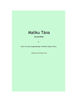 Malik Thana Second Book.Pdf