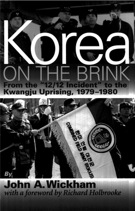 Korea on the BRINK on the BRINK from the 