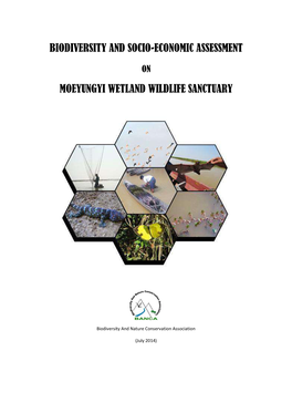 Biodiversity and Socio-Economic Surveyofmoeyungyi Wetland Wildlife Sanctuary