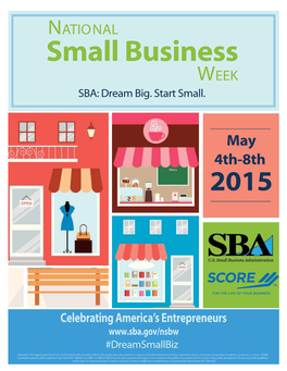 Review National Small Business Week 2015