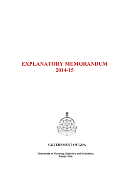 Explanatory Memorandum 2014-15.Pdf
