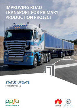 Improving Road Transport for Primary Production Project