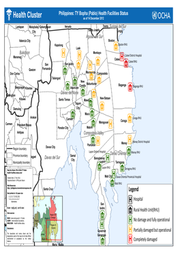 PHI-OCHA TY Pablo Health Facilities Status