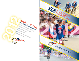 2012 USA Cycling Annual Report