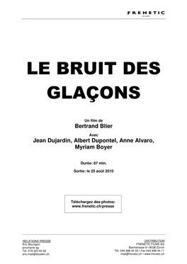 Le Bruit Des Glaçons