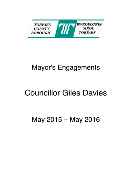Councillor Giles Davies