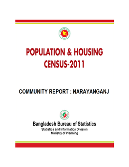 Zila: NARAYANGANJ -..:: Bangladesh Bureau of Statistics