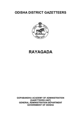 Rayagada Gazetteer
