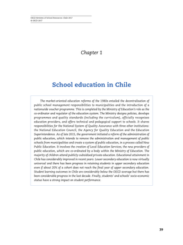 School Education in Chile