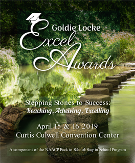 Stepping Stones to Success: April 15 & 16 2019 Curtis Culwell