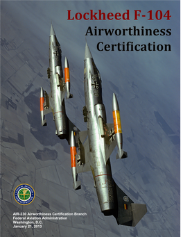 F-104 Airworthiness Certification