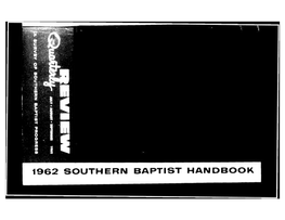 1962 SOUTHERN BAPTIST HANDBOOK Great Christian Leaders Have Praised Matthew Henry's Commentary