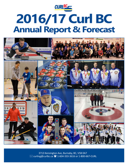 2016/17 Curl BC Annual Report & Forecast