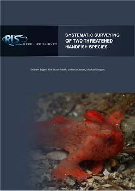 Systematic Surveying of Two Threatened Handfish Species