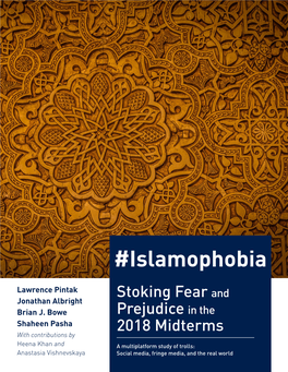 Islamophobia-2018-Midterms-Ssrc.Pdf