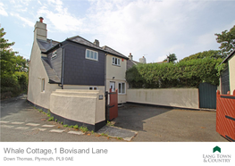 Whale Cottage,1 Bovisand Lane