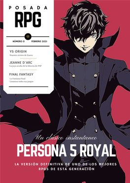 Un Clásico Instantaneo PERSONA 5 ROYAL