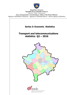 Transport Statistics, Q2 2016 05/08