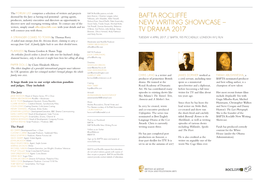 Bafta Rocliffe New Writing Showcase – Tv Drama 2017