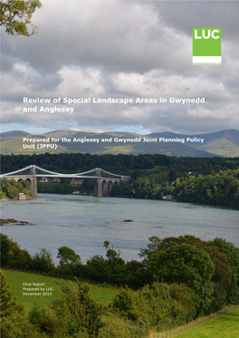 Review of Special Landscape Areas in Gwynedd and Anglesey