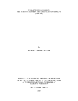 University of Florida Thesis Or Dissertation Formatting