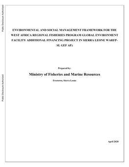 Environmental-And-Social-Management-Framework-For-Sierra-Leone.Pdf