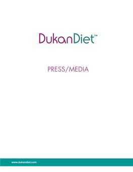 DUKAN DIET PRESS CLIPS.Pdf