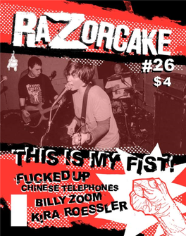 Razorcake Issue #26 As A