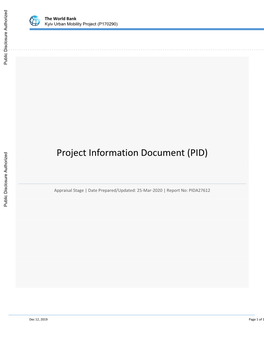 World Bank Document